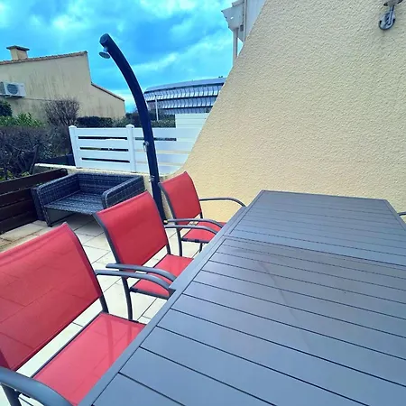 别墅 Naturiste Cap D'agde Heliovillage 118 阿格德